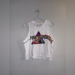 Noisy May | White Pink Floyd TankTop